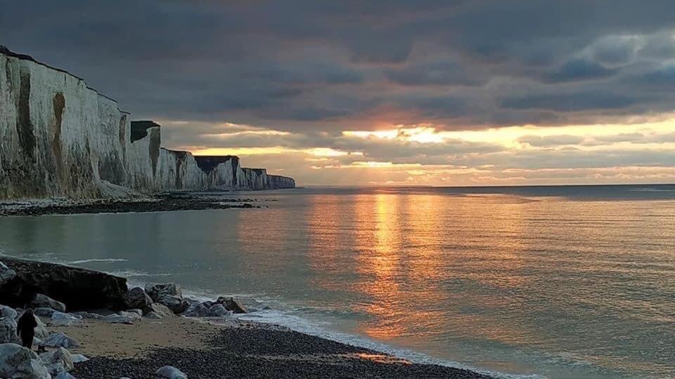 Plage à 50m Appartement Rêves ensoleillés Villa Les Bains de Mers Exterior foto